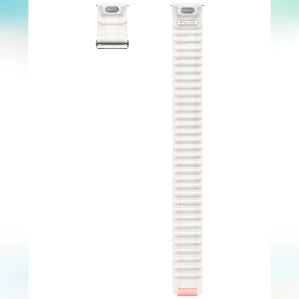Samsung watch band small pink white